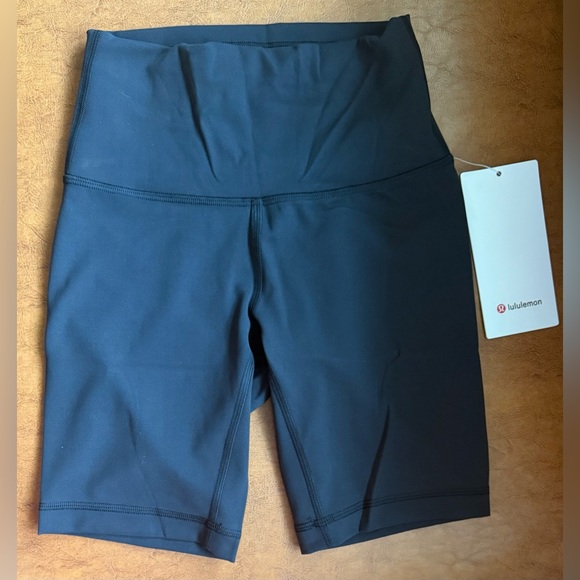 Lululemon Wunder Train High-Rise 8” Shorts Black Size 4 NWT Everlux - Picture 6 of 10